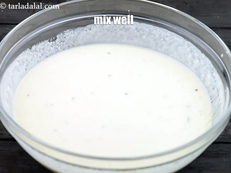 Step 18 – Mix well.