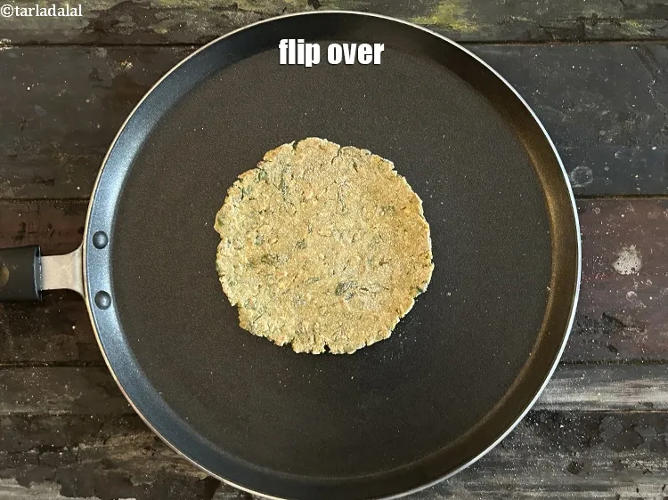 Step 19 – Flip over.