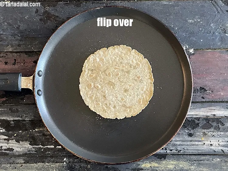 Step 19 – Flip over.