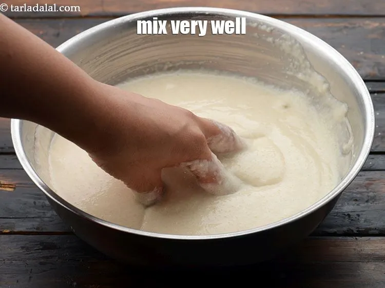 Step 22 – Mix very well with your hands.&nbsp;
