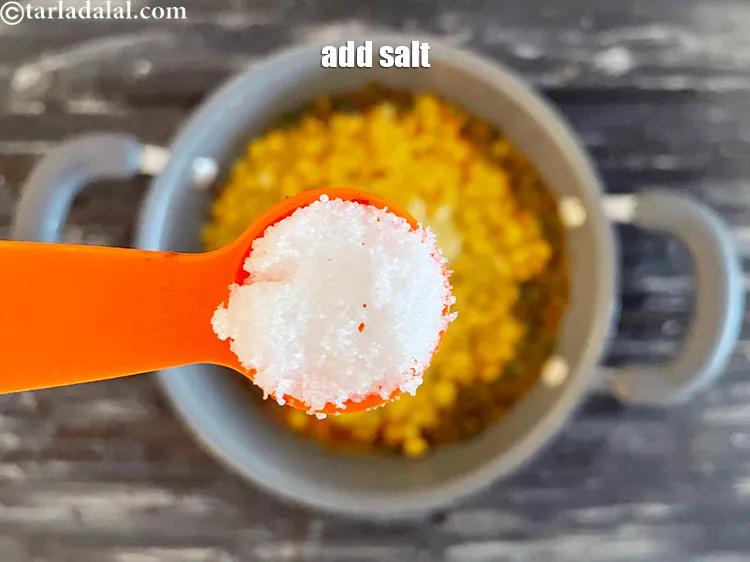 Step 25 – Add salt to taste. We used 1 tsp salt.