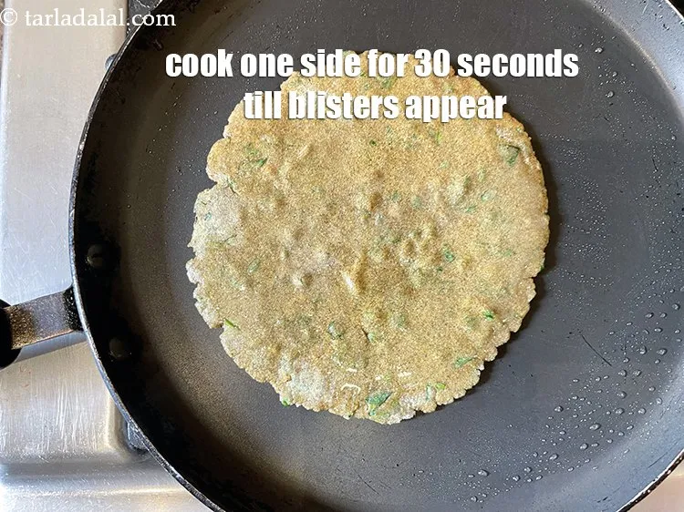 Step 18 – Cook on one side for 30 to 45 seconds or until bubbles appear.&nbsp;<strong>Cook on medium …