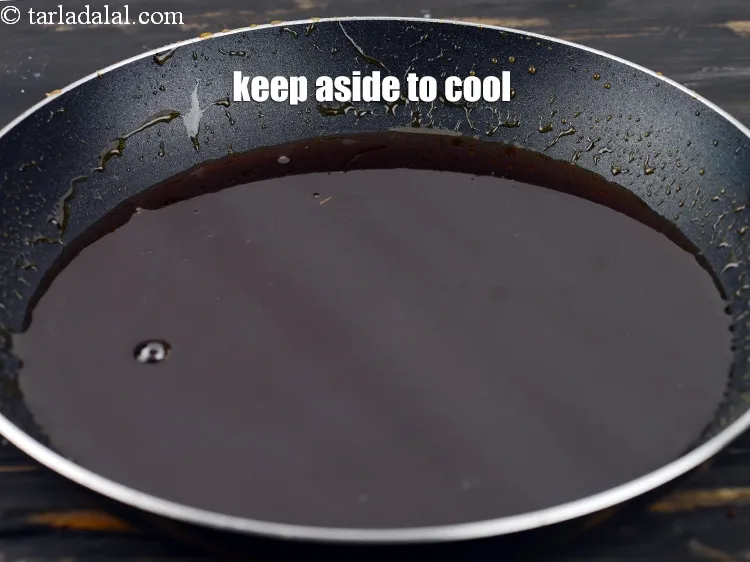 Step 18 – Keep aside to cool slightly.