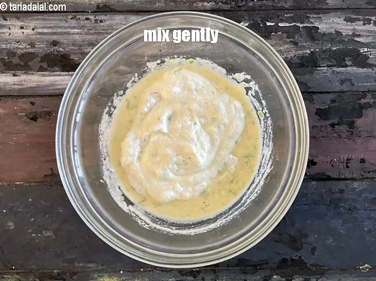 Step 27 – Mix gently.