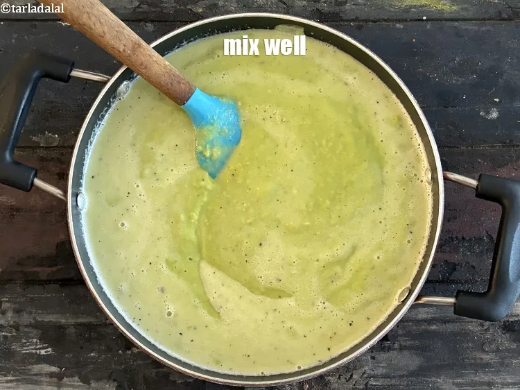 Step 18 – Mix well.