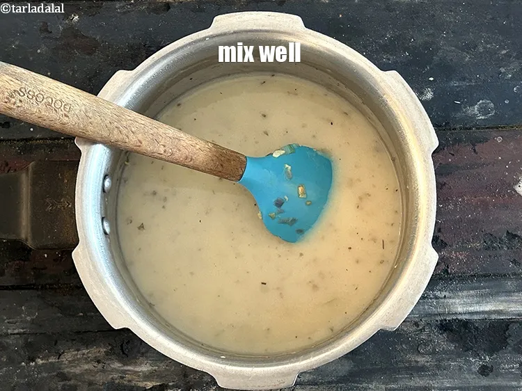 Step 19 – Mix well.