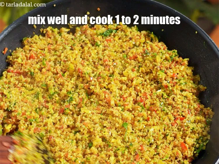 Step 18 – Mix well and cook on a medium flame 1 to 2 minutes, while stirring occasionally.&nbsp;