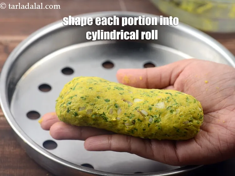 Step 18 – Shape each portion into a cylindrical roll of 150 mm. (6&quot;) in length and 25 …