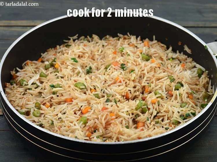 Step 28 – Mix well.&nbsp;Cook on a high flame for 2 minutes, while stirring occasionally.