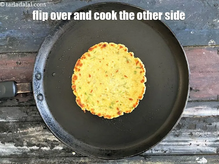 Step 20 – Flip over and cook the other side the same way.