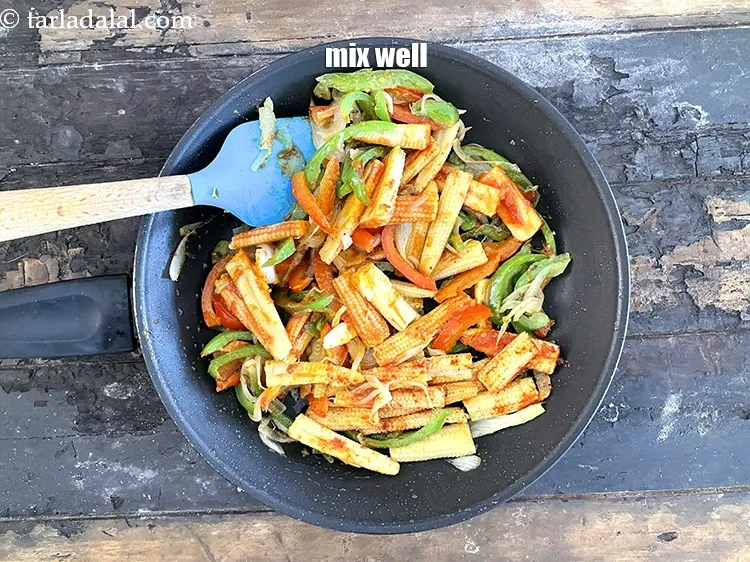 स्टेप 18 – अच्छी तरह मिलाएं।