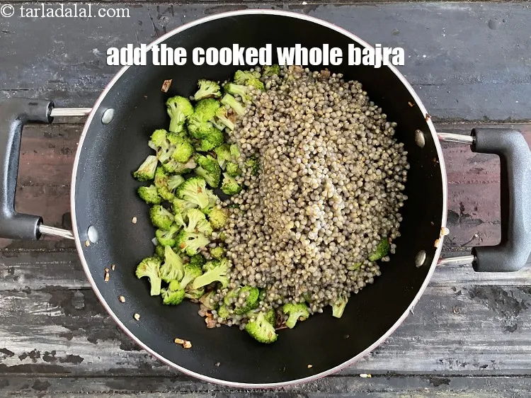 Step 25 – Add the bajra.