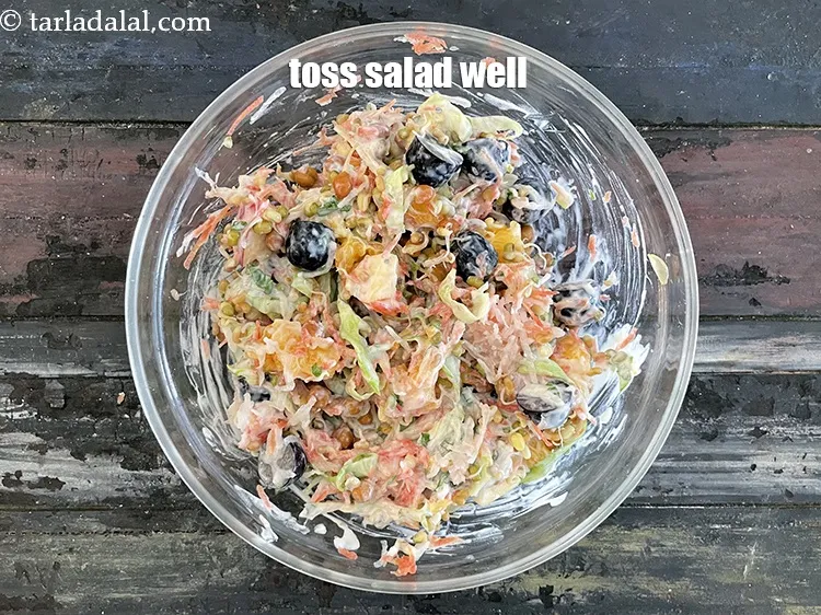 Step 31 – Toss well.