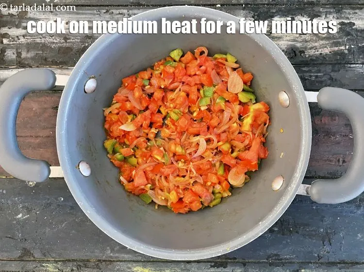 Step 26 – <p>Cook on a medium flame for few minutes.</p>