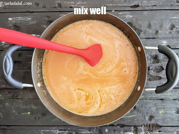 Step 18 – Mix well.