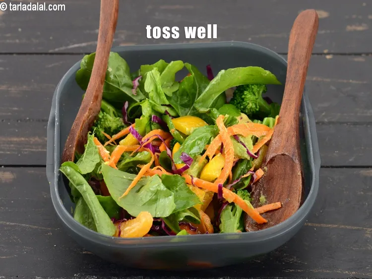 Step 20 – Toss well.