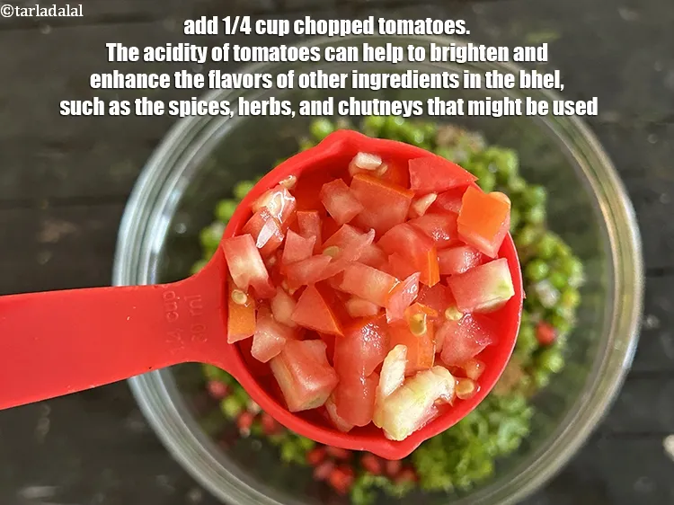 Step 19 – Add&nbsp;<meta charset="UTF-8" />1/4 cup&nbsp;<a href="glossary-chopped-tomatoes-779i">chopped tomatoes</a>.&nbsp;The acidity of tomatoes can help to brighten and enhance …