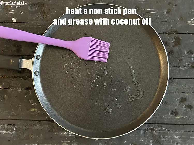 Step 19 – To make <strong>eggless apple buckwheat pancakes | Indian style buckwheat apple pancake with curds | …