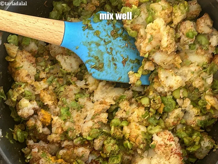 Step 18 – Mix well.