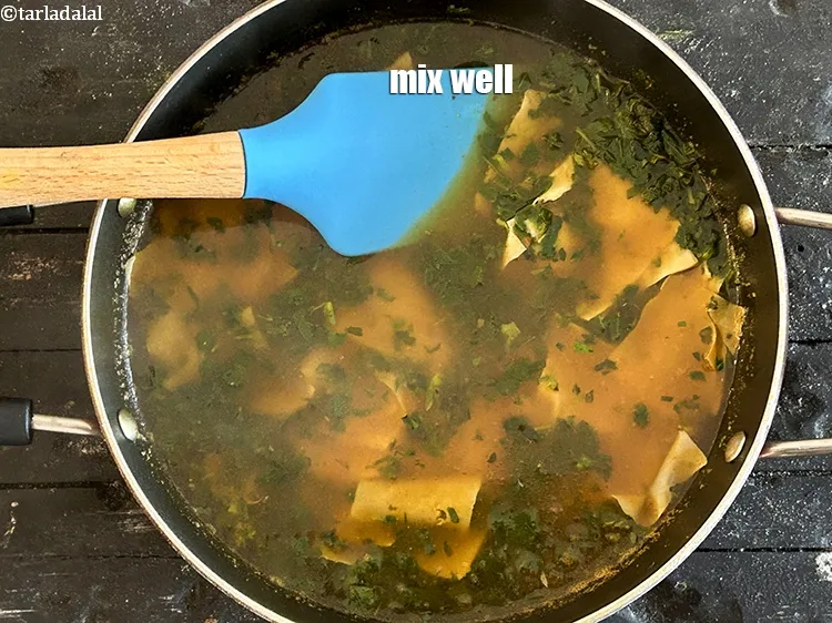 Step 19 – Mix well.