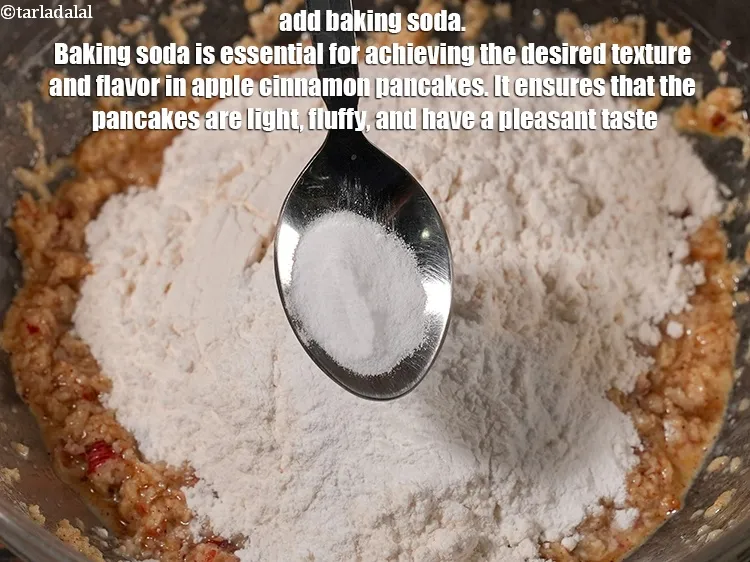 Step 19 – Add &frac14; tsp <a href="https://www.tarladalal.com/glossary-baking-soda-soda-bi-carb-615i">baking soda</a>. Baking soda is essential for achieving the desired texture …