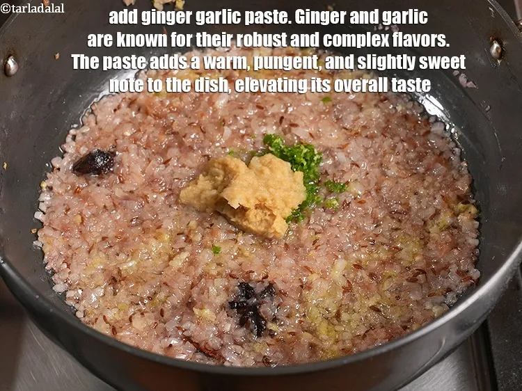 Step 19 – Add 1 tbsp ginger garlic paste.&nbsp;Ginger and garlic are known for their robust and complex …