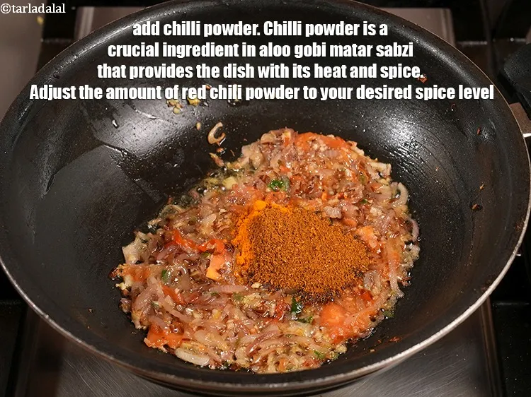 Step 19 – Add 1 tsp <a href="https://www.tarladalal.com/glossary-kitchen-king-masala-1037i">kitchen king masala</a>. Kitchen King Masala is a pre-made spice blend …