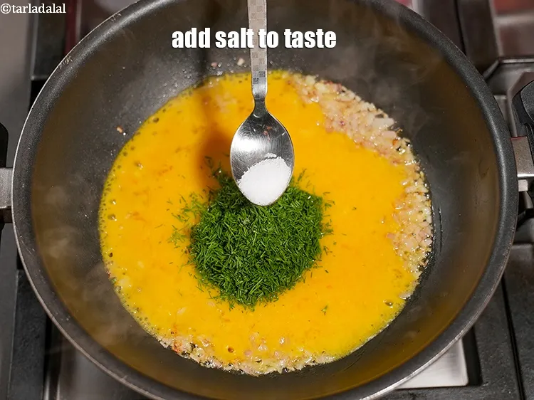 Step 19 – Add salt to taste.