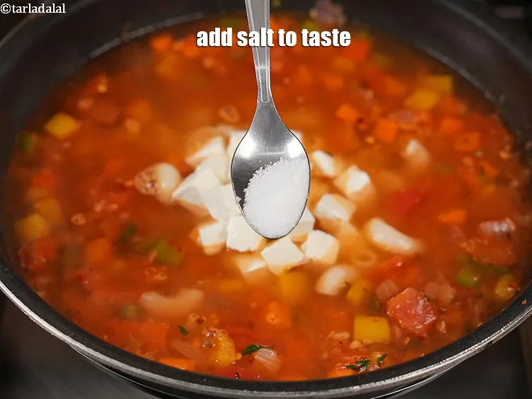 Step 19 – Add salt to taste.