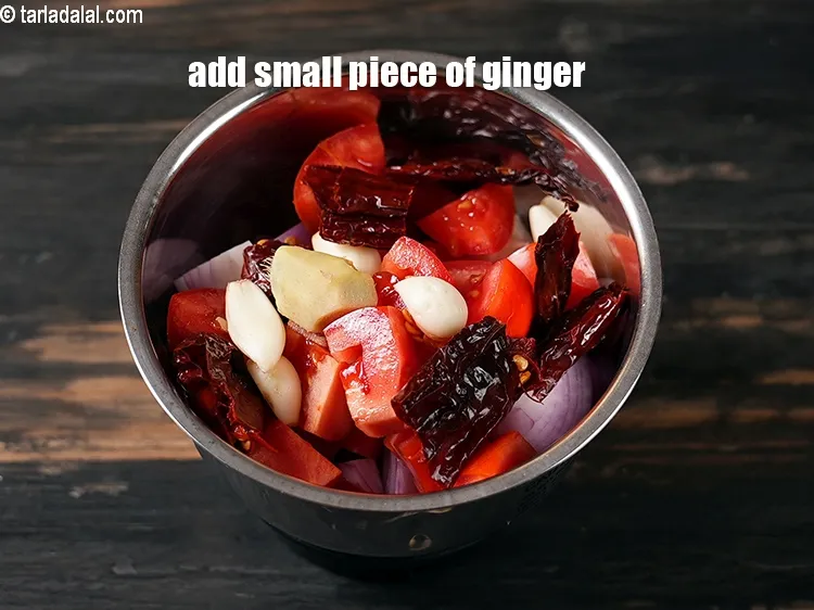 Step 19 – Add 1 small piece of ginger.