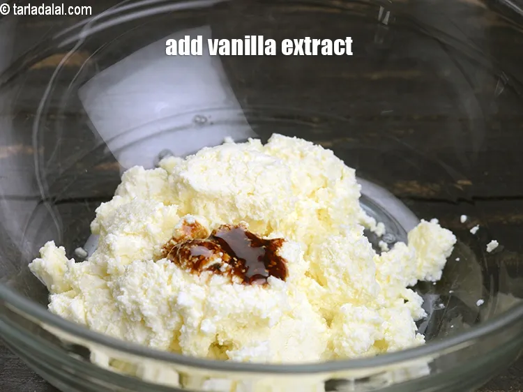 Step 24 – Add 1 tsp <a href="https://www.tarladalal.com/glossary-vanilla-extract-1248i">vanilla extract</a>.