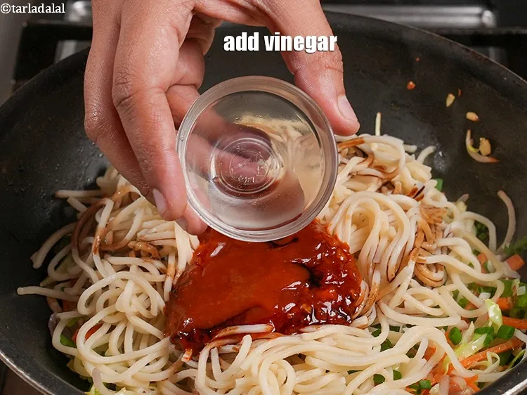 Step 19 – Add 1 tsp <a href="https://www.tarladalal.com/glossary-vinegar-sirka-cooking-vinegar-341i">vinegar</a>.&nbsp;
