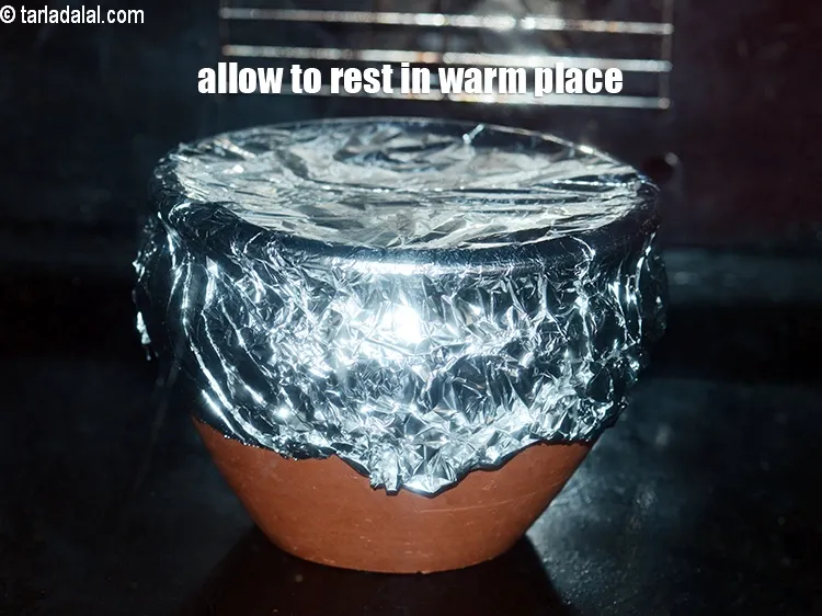 Step 19 – Allow it to rest in a warm place for about 10 to 12 hours.