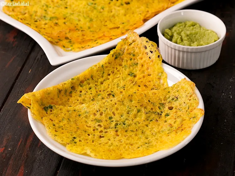स्टेप 20 – मेथी और चावल के आटे से बना स्वादिष्ट महाराष्ट्रीयन क्रेप। …