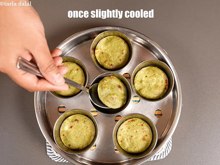 Step 19 – Once slightly cooled.&nbsp;