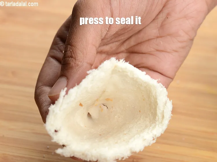 Step 19 – Press to seal it properly
