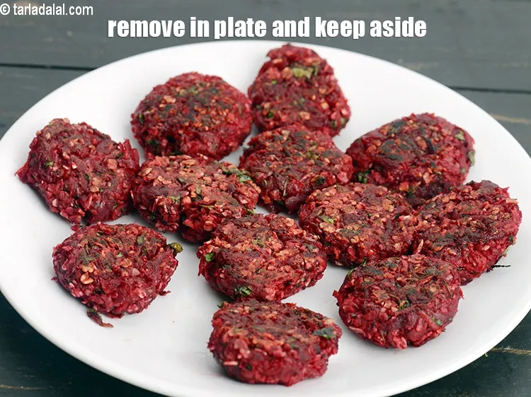 Step 20 – Remove in a plate and keep aside.
