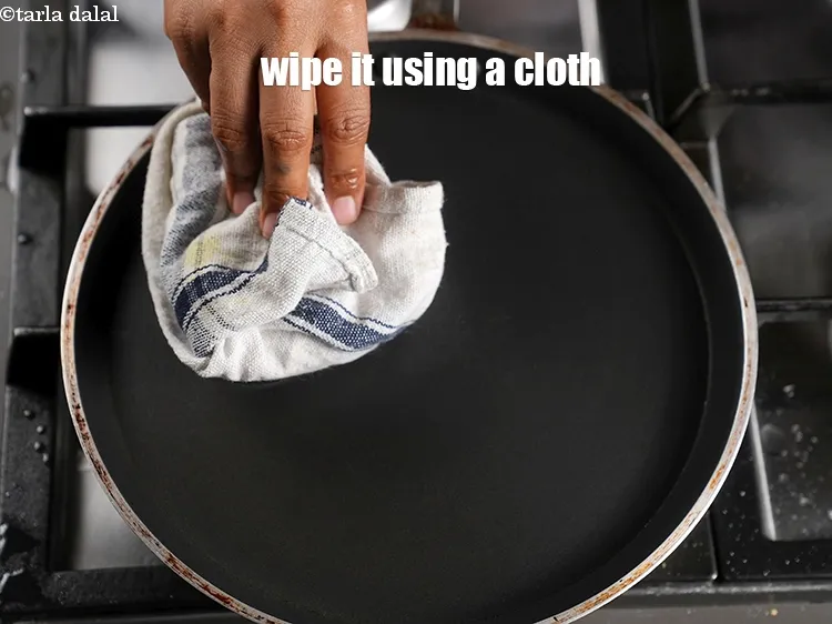 Step 19 – Wipe it using a cloth.