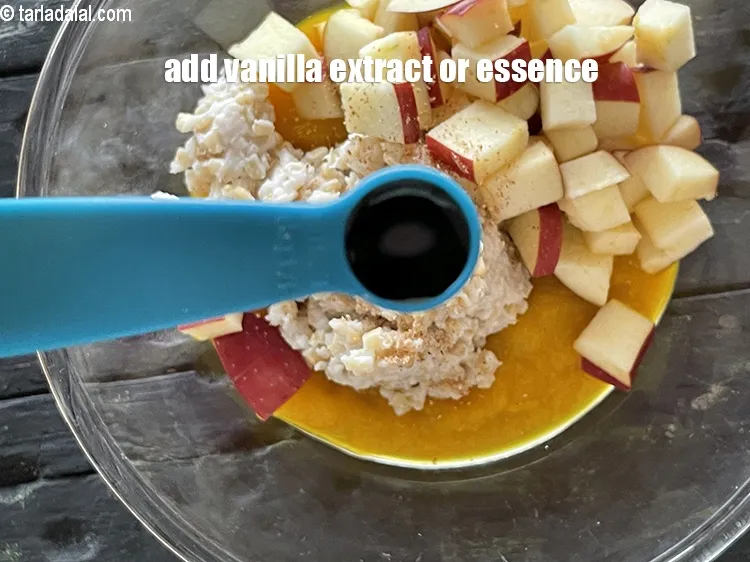 Step 21 – Add&nbsp;<meta charset="UTF-8" />1/4 tsp&nbsp;<a href="glossary-vanilla-essence-406i">vanilla essence</a>&nbsp;or vanilla extract.