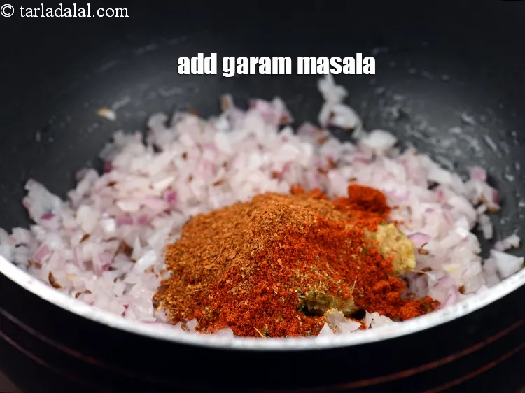 Step 24 – Add 1/2 tsp&nbsp;<a href="https://www.tarladalal.com/glossary-garam-masala-296i">garam masala</a>.