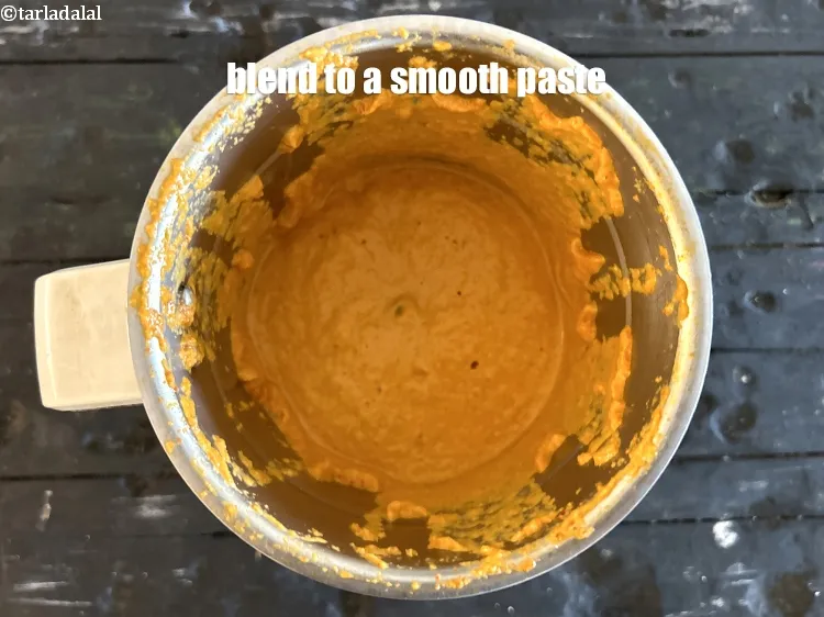 Step 21 – Blend to a smooth paste.&nbsp;