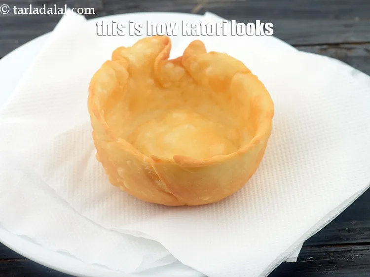 Step 21 – This is how the katori looks.