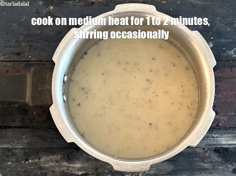 Step 20 – Cook on a medium flame for 1 to 2 minutes, stirring occasionally.&nbsp;