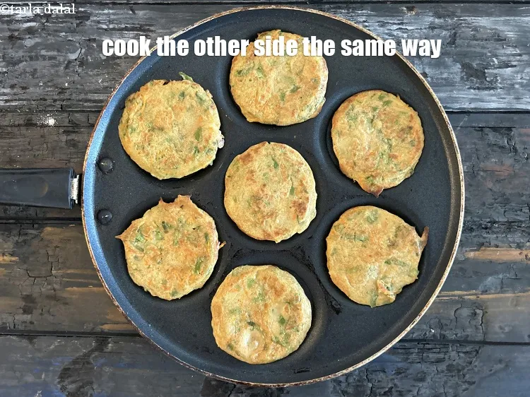 Step 19 – Cook the other side the same way.&nbsp;