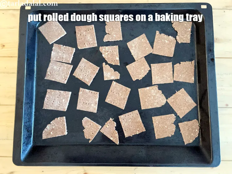 Step 19 – Arrange them on a baking tray.