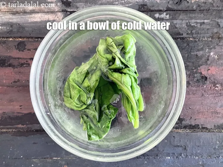 Step 20 – Cool in cold water.