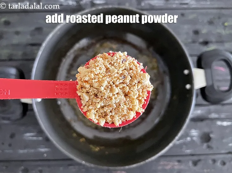 Step 22 – <html><head></head><body><p>Add&nbsp;2 tbsp&nbsp;<a href="glossary-roasted-and-powdered-peanuts-2212i">roasted peanut powder</a>.</p></body></html>
