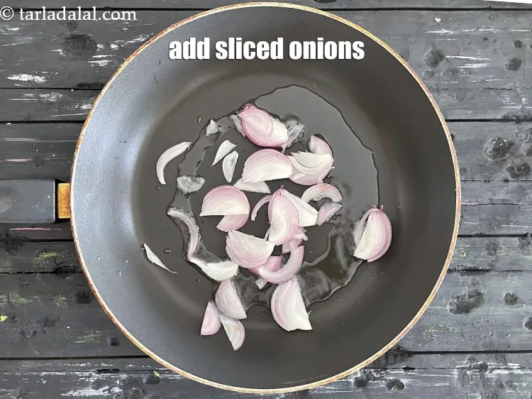 Step 27 – Add&nbsp;<meta charset="UTF-8" />1/2 cup&nbsp;<a href="glossary-sliced-onions-745i">sliced onions</a>.
