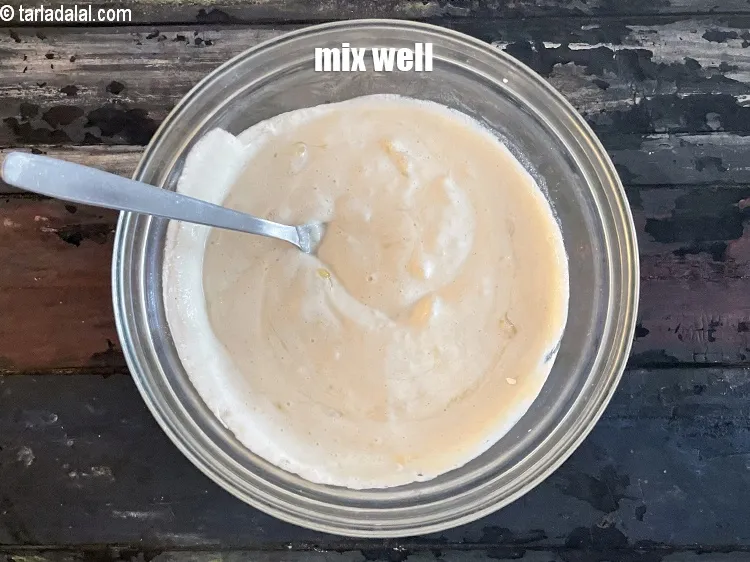 स्टेप 20 – अच्छी तरह से मलाएं।