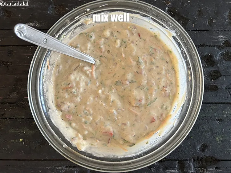 Step 19 – Mix well.